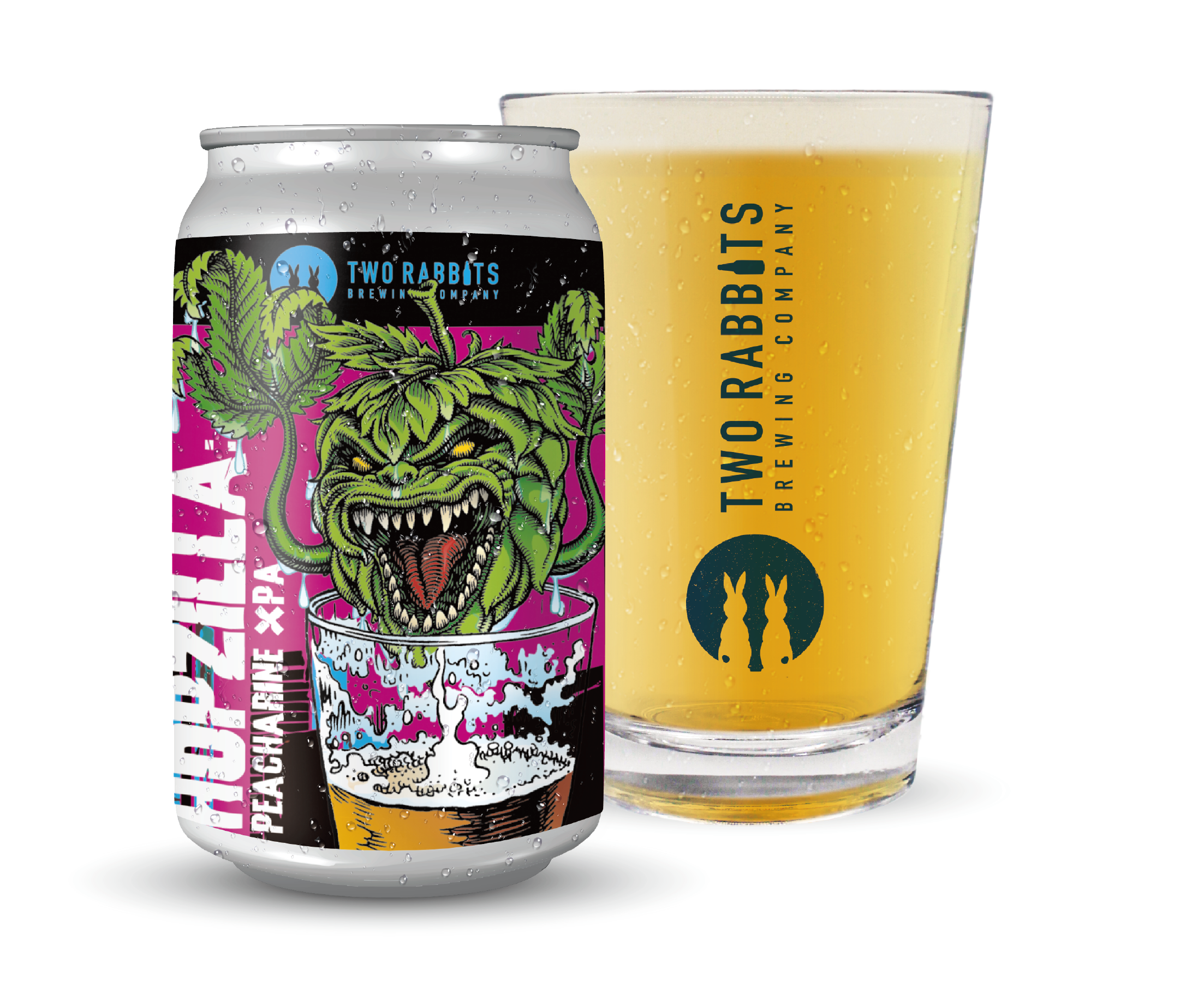 ホップジラ:ピーチャリン – TWO RABBITS BREWING COMPANY ホップジラ:ピーチャリン – TWO RABBITS BREWING COMPANY