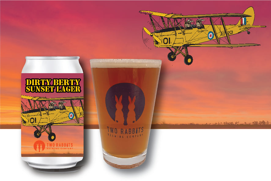 ダーティー バーティー サンセット ラガー – TWO RABBITS BREWING COMPANY