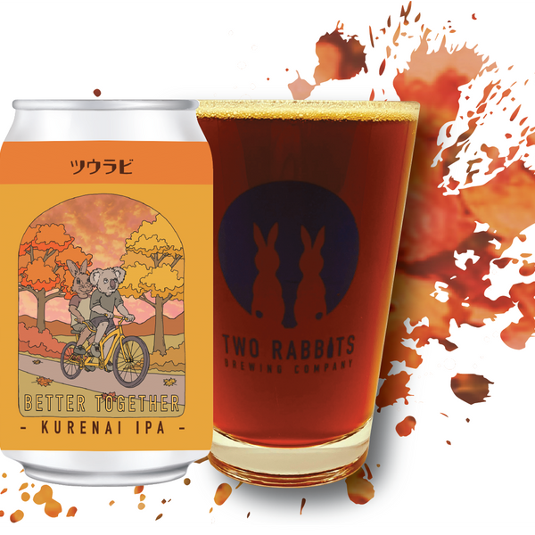 ツウラビ BETTER TOGETHER (紅 IPA) – TWO RABBITS BREWING COMPANY