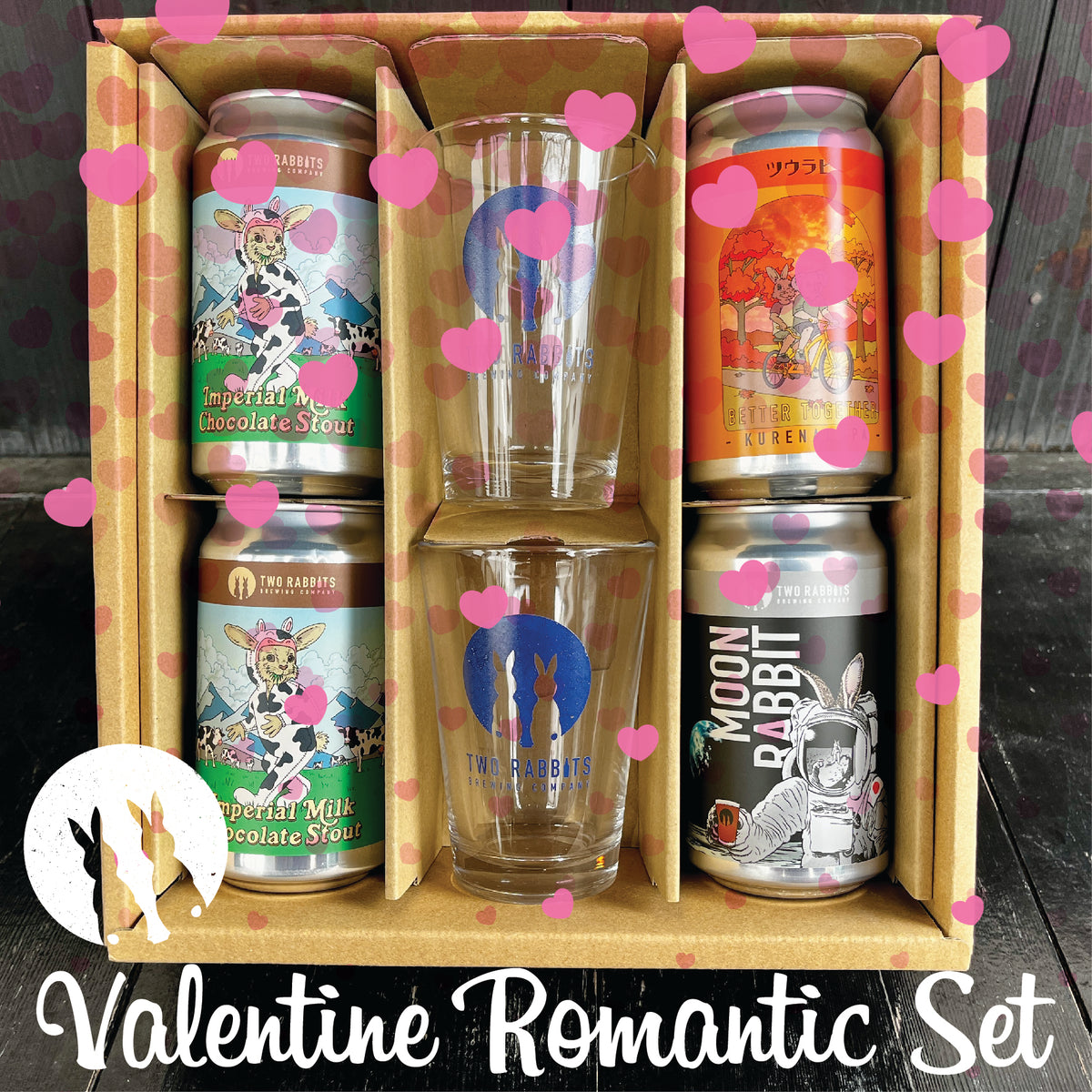 レトロうさぎの火鉢と鳥の火箸(2ペア)